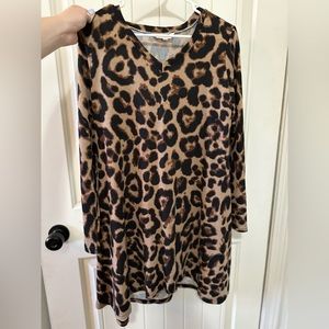 Leopard dress